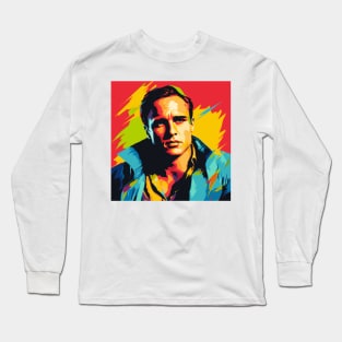Brando Pop Art 2 Long Sleeve T-Shirt